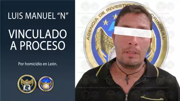 Luis Manuel ‘N’, acusado de homicidio (@FGEGUANAJUATO) Luis Manuel ‘N’, acusado de homicidio (@FGEGUANAJUATO)