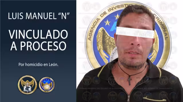 Luis Manuel ‘N’, acusado de homicidio (@FGEGUANAJUATO)