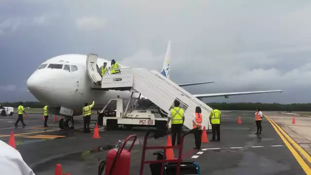 Algunos vuelos programados en el aeropuerto de Cozumel se mantienen en tiempo y forma para aterrizar en la isla