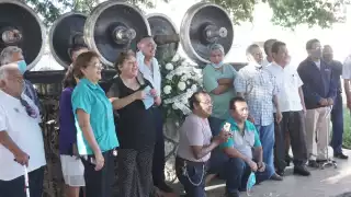 Un grupo de 10 personas, ex trabajadoras de trenes, reconocieron al maquinista sonorense