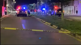 Persecución de dos motociclistas por la ciudad de Campeche culmina con un lesionado