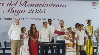 Más de 500 parejas de 91 municipios se unieron en matrimonio en la Feria Yucatán Xmatkuil 2025