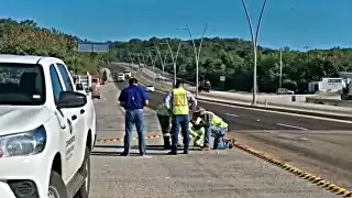 El entronque permanecerá cerrado por tiempo indefinido