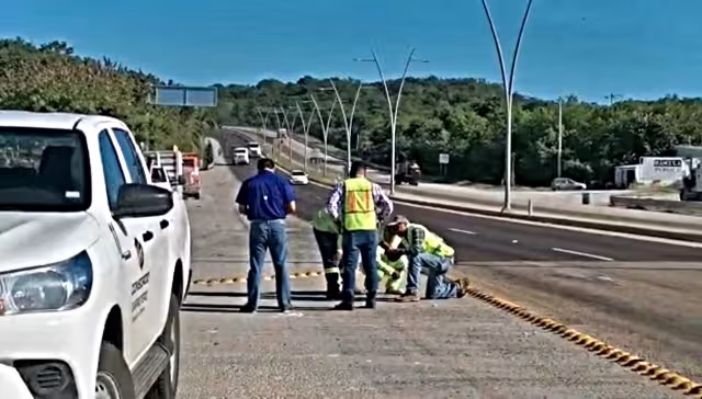 El entronque permanecerá cerrado por tiempo indefinido