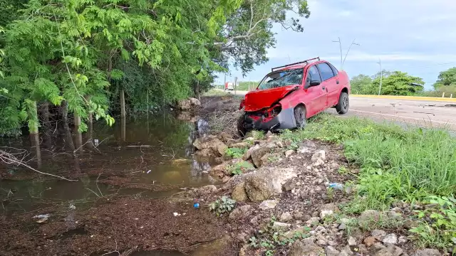 Al parecer el conductor se dirigía a Mérida
