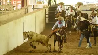 Charrería yucateca triunfa en Jalisco: San Isidro logra 431 puntos