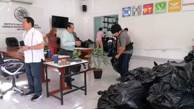 El papel que se usó en el proceso del 2024 se reciclará para elaborar libros de texto gratuito de nivel básico