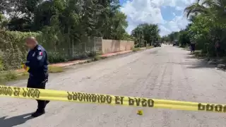 "El Flaco" vendía antojitos en una zona cercana a la Gasolinera ubicada en la salida hacia Tulum