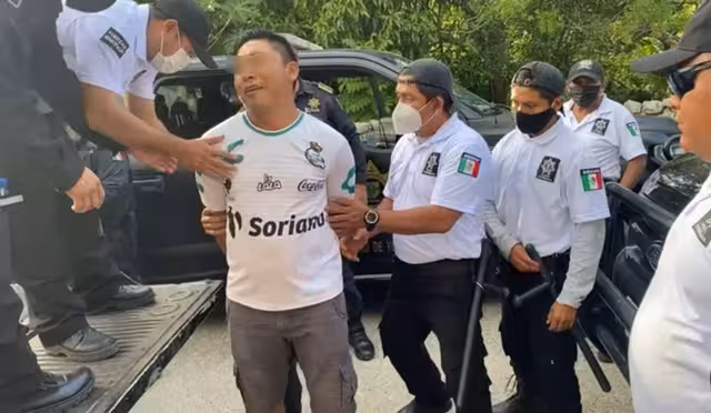 El hombre en estado de ebriedad fue llevado a los separos del municipío de Uayma