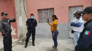 Habitantes de Progreso salieron en la defensa del hombre detenido por los policías