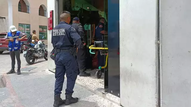 El turista fue trasladado a un hospital de la colonia Pensiones de Mérida