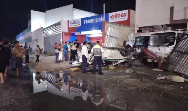 Según el reporte, cuando llegaron las autoridades el responsable ya no estaba en el lugar