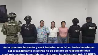 Caen tres mujeres con marihuana, cristal y más de 300 dólares en Cozumel