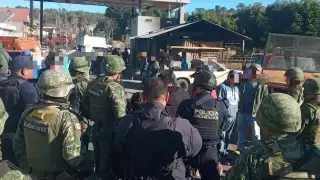 El pasado 10 de marzo se vivieron minutos de tensión en la localidad por los ataques entre grupos criminales. Foto: SSP-Michoacán