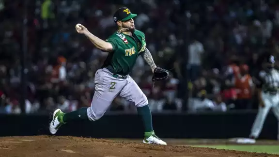 En la séptima entrada, Yucatán amarró su victoria haciendo un par de registros gracias al italiano Alex Liddi