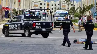 El hombre fue asesinado con varios impactos de arma de fuego en el fraccionamiento Cielo Nuevo en Cancún