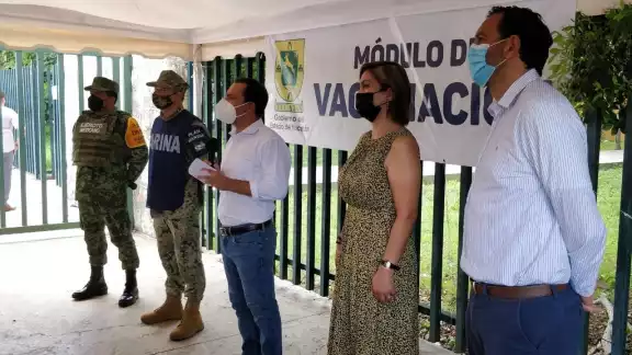 Ayer lunes en Yucatán se aplicaron siete mil 611 antígenos, de las cuales fueron 702 en Buctzotz, detalló Mauricio Vila Ayer lunes en Yucatán se aplicaron siete mil 611 antígenos, de las cuales fueron 702 en Buctzotz, detalló Mauricio Vila