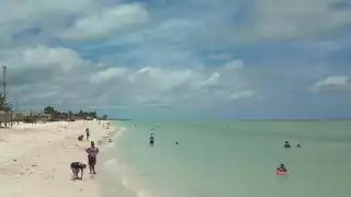 Se registró cielo nublado a soleado este sábado