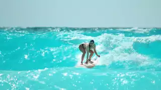Estas son las mejores playas para practicar el surf en Cancún