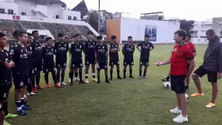 El Estadio 'Mario Villanueva Madrid', casa del Inter Playa del Carmen, fue la sede en la que los Bravos FC Juárez llevan a cabo su preparación