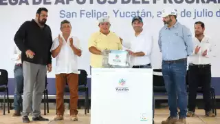 Gobierno de Yucatán anuncia apoyos y proyectos en San Felipe