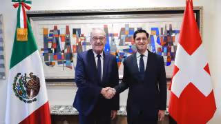 Presidente de Suiza visita México y se reunirá con Claudia Sheinbaum para fortalecer la relación económica bilateral