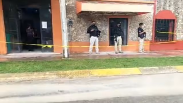 Se solicitó el apoyo de la policía Quintana Roo y de Investigación para evitar contratiempos