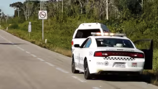 Los hechos se registraron durante la tarde de este viernes, a la altura del kilometro 120 + 00 de la carretera federal 307