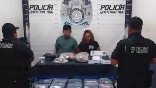 Los jóvenes tenían más de 100 dosis de drogas y cartuchos útiles