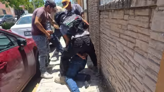 Detienen a presunto ladrón de baterías en  Ciudad del Carmen