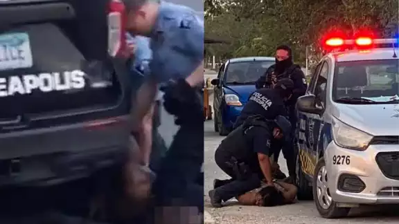 La mujer murió después de ser sometida en el piso por policías de Tulum, un caso que se ha relacionado con el de George Floyd La mujer murió después de ser sometida en el piso por policías de Tulum, un caso que se ha relacionado con el de George Floyd