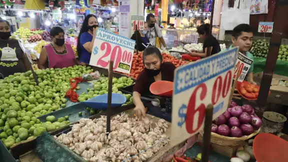 Inflación en México desacelera