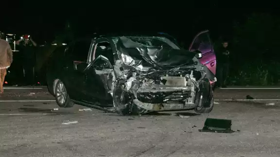 La unidad quedó destrozada La unidad quedó destrozada