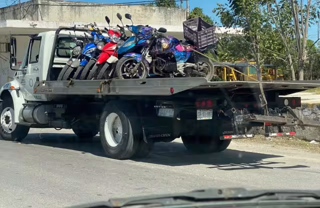 Los motociclistas se han quejado por los operativos en su contra