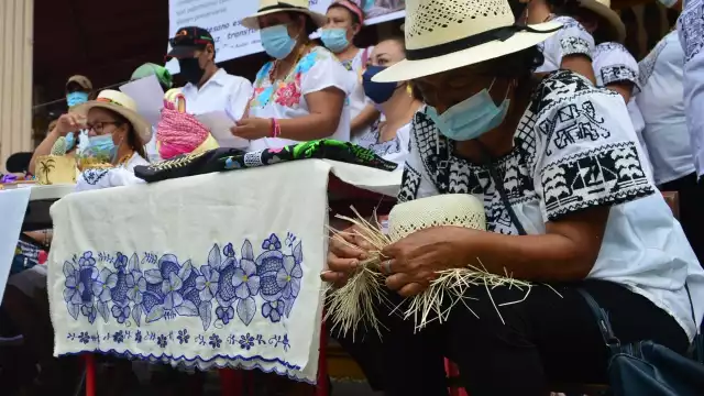Las mujeres pidieron apoyo a su sector al gobierno de Layda Sansores