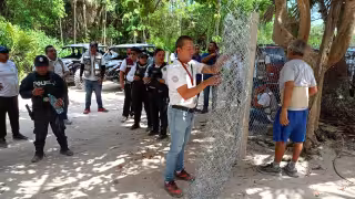 La Zofemat interviene en conflicto de “Xcalacoco”; asegura tres motos y dos embarcaciones