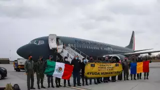 Fue ayer cuando el avión despegó a las 10:08 horas del Aeropuerto Internacional de la Ciudad de México (AICM)