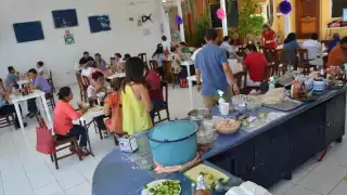 Los restaurantes operan con un aforo del 75%, respetando lasmedidas sanitarias