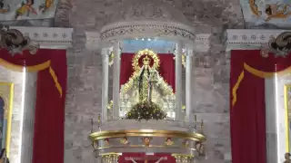 El altar de la Virgen del Carmen será renovado después de casi 30 años. Fotos: Gerardo Can Dzib