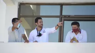 El presidente municipal asumió una postura confrontativa y evasiva.