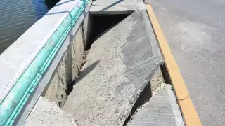 Mencionó que ese agujero representa un peligro para las personas que transitan en ese lugar