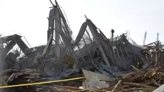 Los eventos ocurrieron el el 17 de septiembre de este año, cuando se reportó el accidente en la construcción de las oficinas deportivas