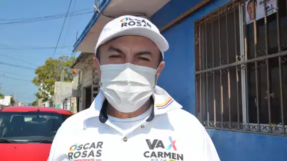 El candidato señaló que su esposa también se hará la prueba de COVID-19 El candidato señaló que su esposa también se hará la prueba de COVID-19