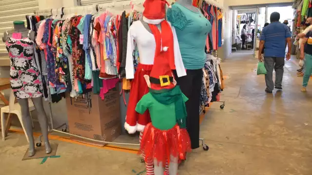 Comerciales comienzan con sus ventas naideñas y abarrotan de nochebuenas, arboles y decoraciones