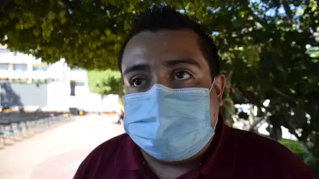 El concejal del partido oficial. José Daniel Hernández.