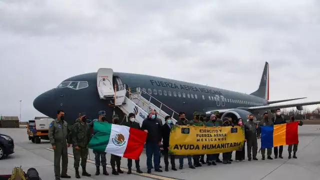 Fue ayer cuando el avión despegó a las 10:08 horas del Aeropuerto Internacional de la Ciudad de México (AICM)
