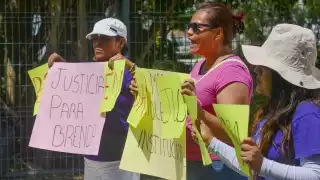 Feministas en Cancún exigen justicia para Brenda, la primer víctima mortal de violencia vicaria