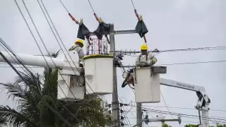 La CFE es quien se encarga de los apagones en Mérida