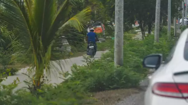 Utilizan la ciclovía de la avenida Huayacán para evitar el tránsito vehicular en horas pico