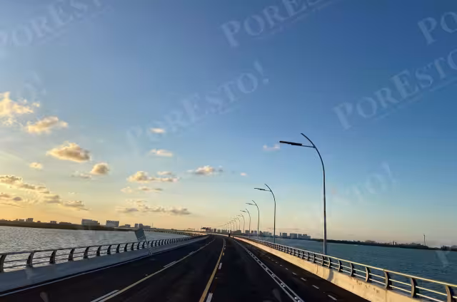 El puente Nichupté será inaugurado por la Presidenta Sheinbaum.